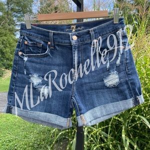 7 For All Mankind Denim Jean Shorts